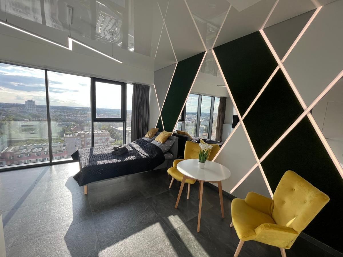 Hanza Tower - Scandia Apartment, 16 Floor, Sunset View Apartment *